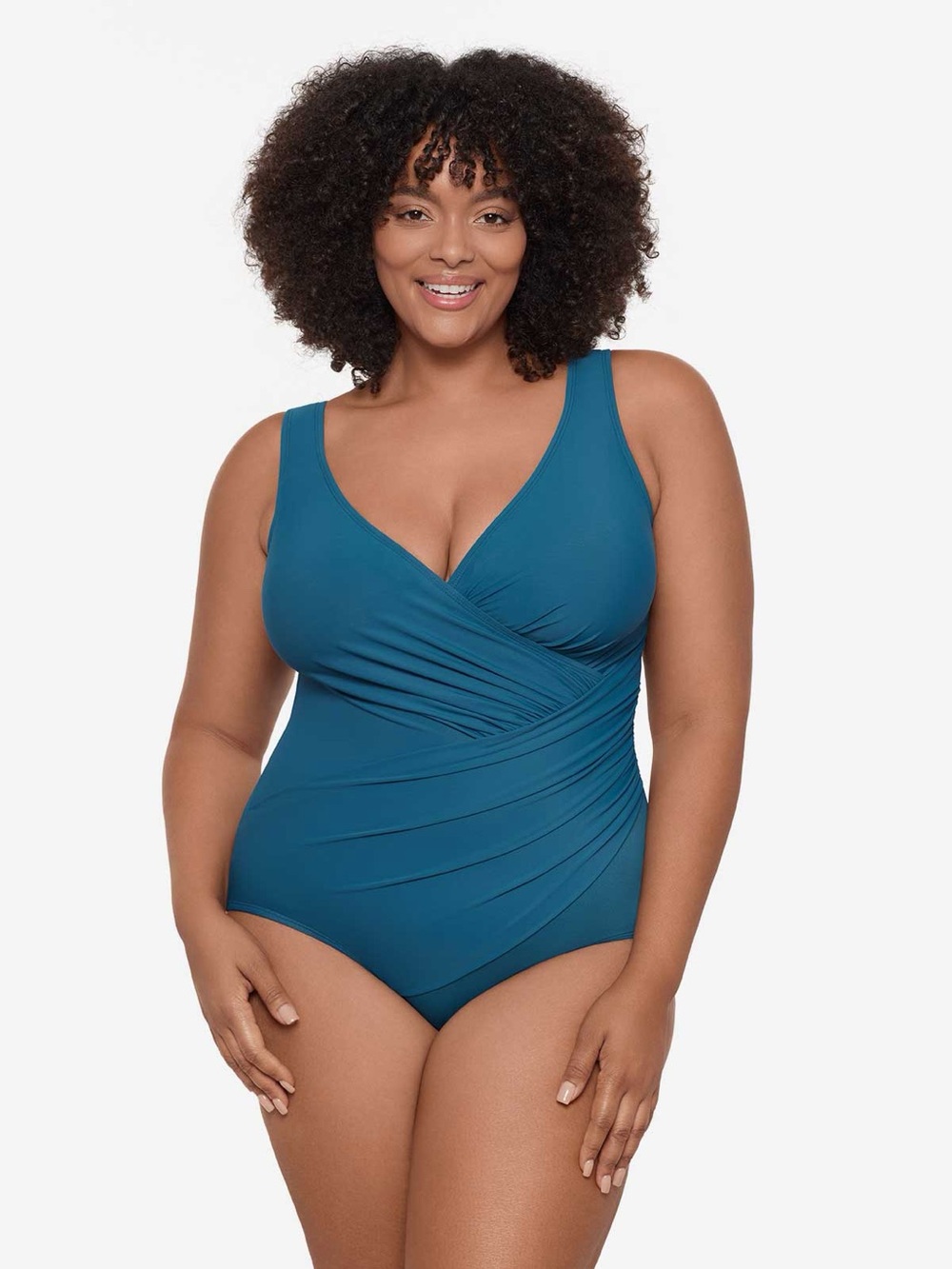 Miraclesuit Oceanus One Piece Swimsuit Size 14 NEW